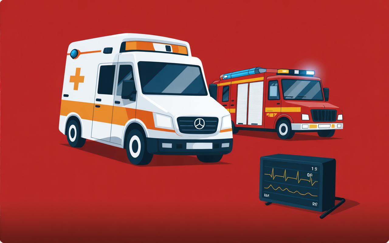 Endurmenntun sjúkraflutningamanna